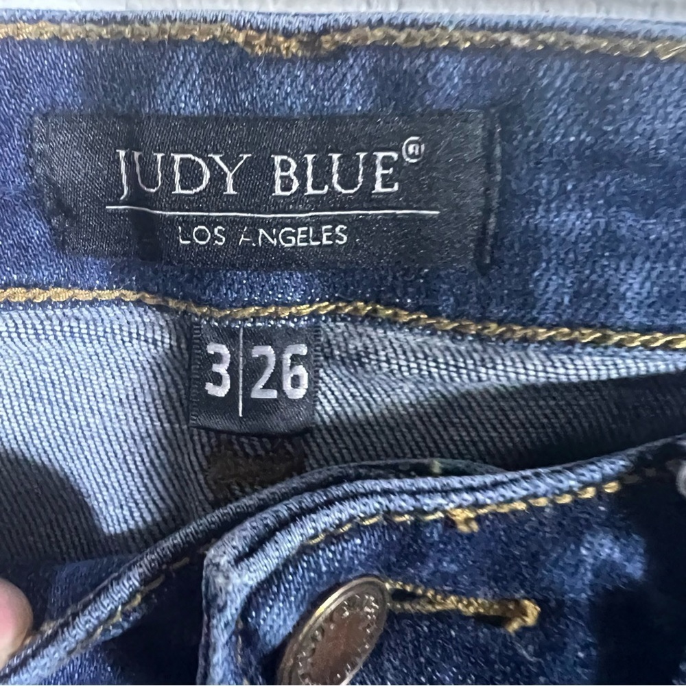Judy Blue Skinny Jeans Size 3/26 - Picture 3 of 4